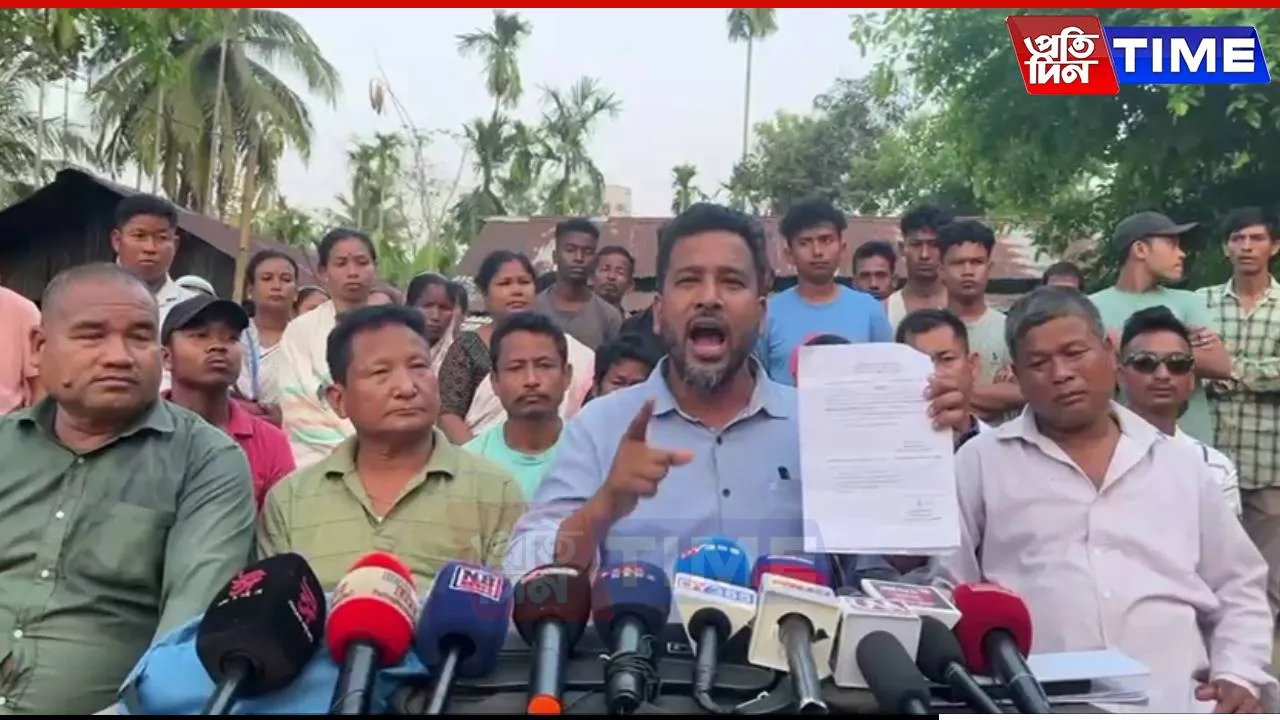 Fresh Protests Erupt in Merapani Over Land Dispute with Nagaland