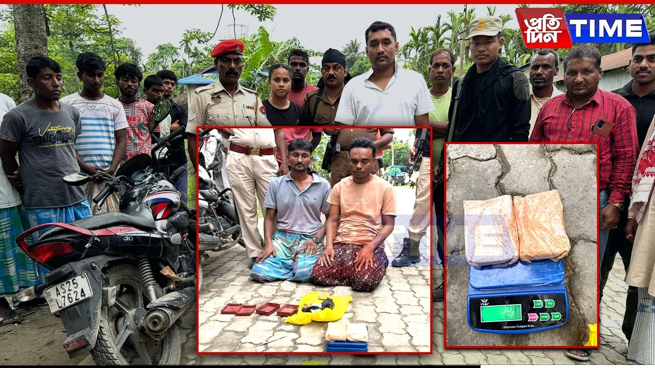 Two Held with 24 Grams of Heroin During Nakka Checking at Niz Kathmi