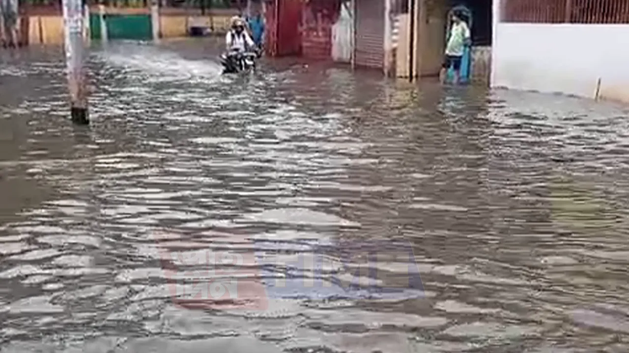 Artificial Floods Strike! Rukmini Gaon Streets Turned Into Pools