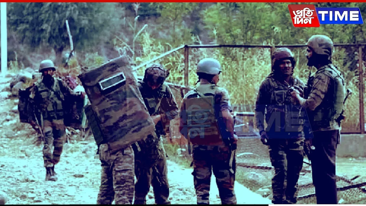Top Lashkar Commander Killed, Two Security Personnel Injured in Bandipora Encounter