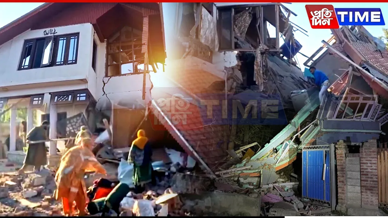 Security Forces Demolish Residences of Suspected Militants After Pahalgam Attack