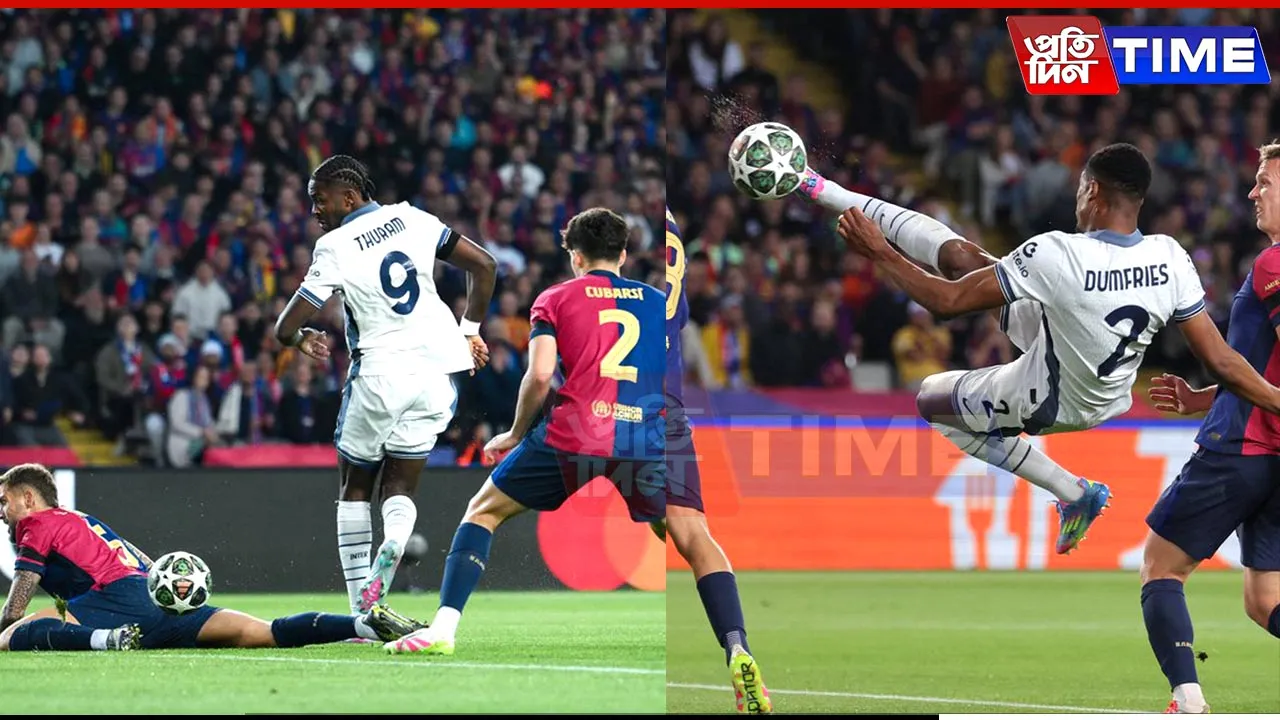 Yamal Shines as Barca Hold Inter 3-3 in UCL Semi-Final First Leg
