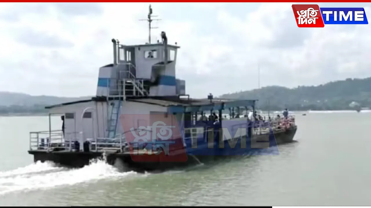 Ferry Stranded in Brahmaputra for 3 Hours, SDRF Rescues Over 50 Passengers
