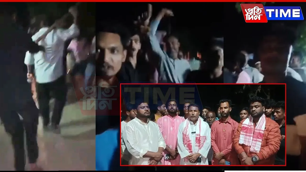 Clash Breaks Out Between Congress and AIUDF Supporters in Hojai's Binnakandi