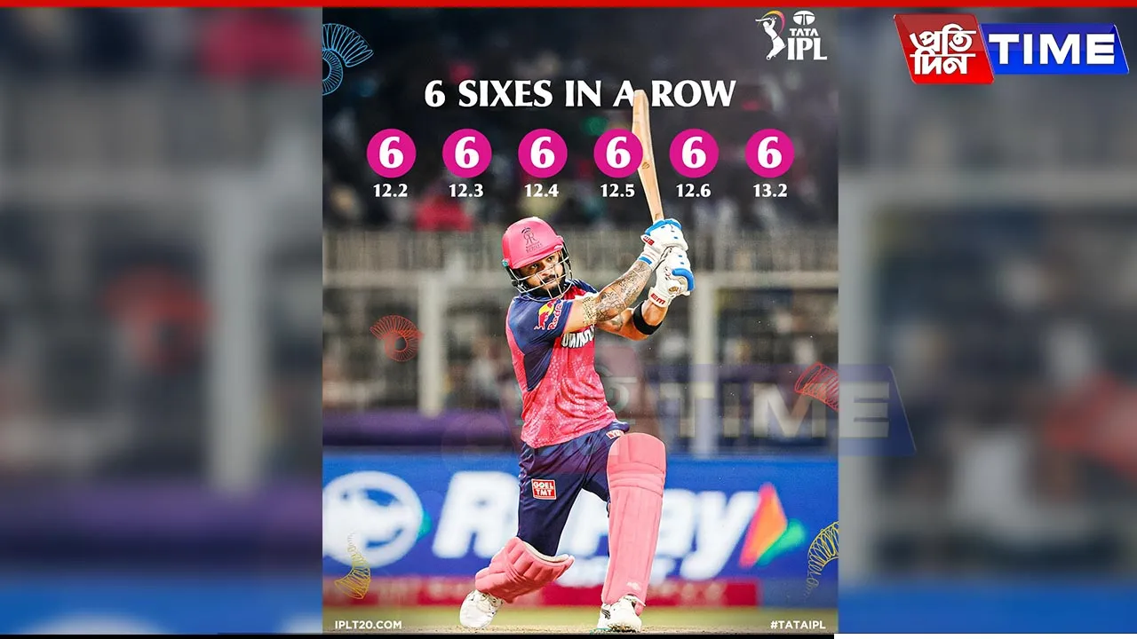 Riyan Parag’s Blazing 95 Falls Just Short as KKR Win by 1 Run