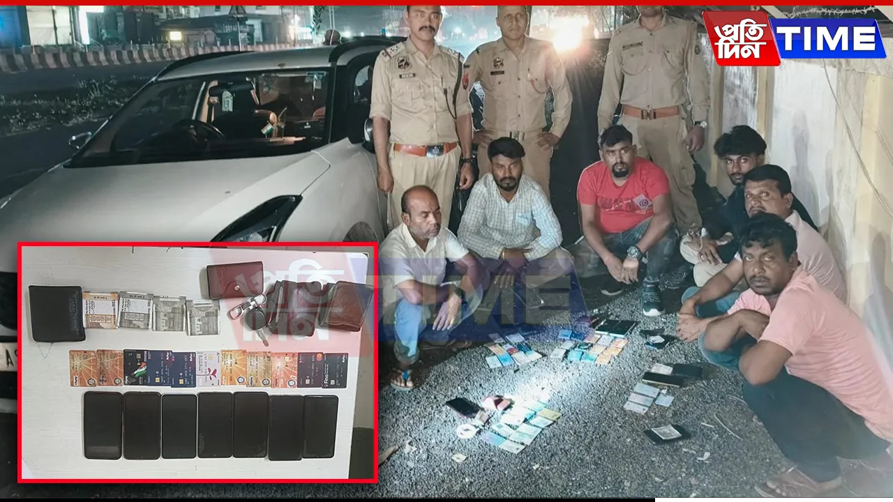 Sukur Ali Among Six Held as Guwahati Police Bust Gambling Racket