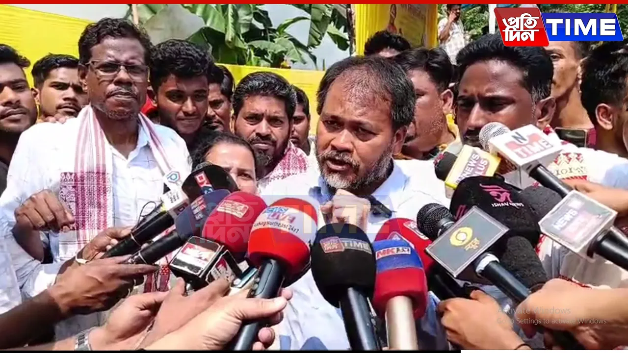 “Debabrata Saikia Working for BJP, Set to Join in January”: Akhil Gogoi at Barpeta Rally