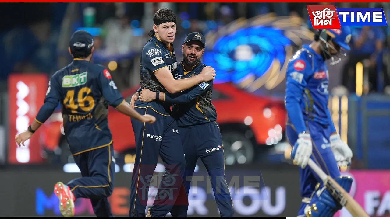 IPL 2025: Will Jacks Fires, Then Falls as GT Peg MI Back to 155/8
