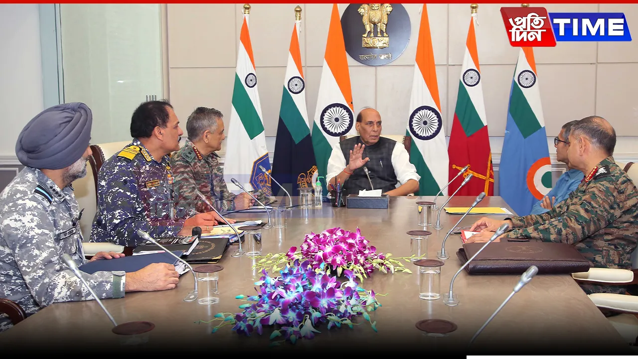 Defence Minister Rajnath Singh Reviews Western Border Security in High-Level Meeting