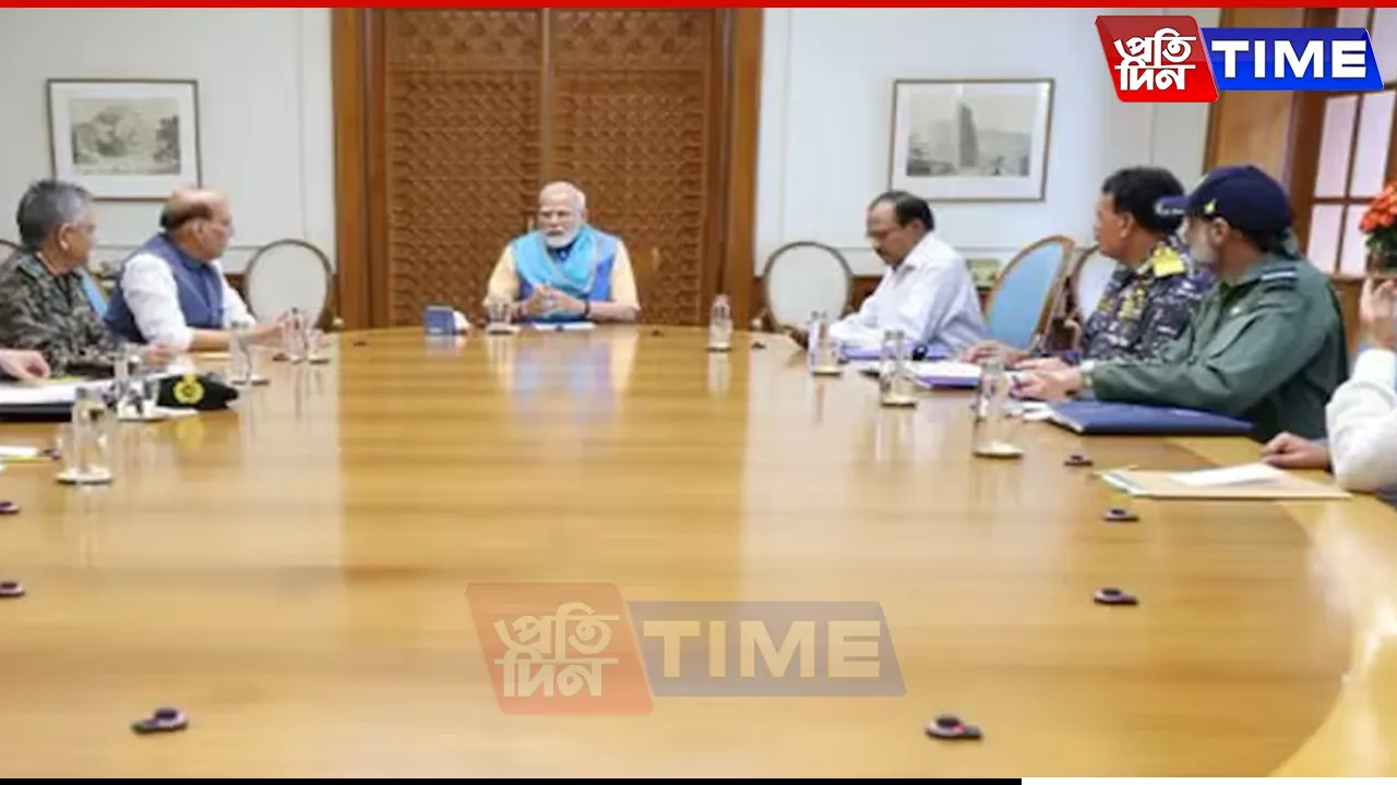 PM Modi Chairs High-Level Defence Meeting Amid Rising India-Pakistan Tensions