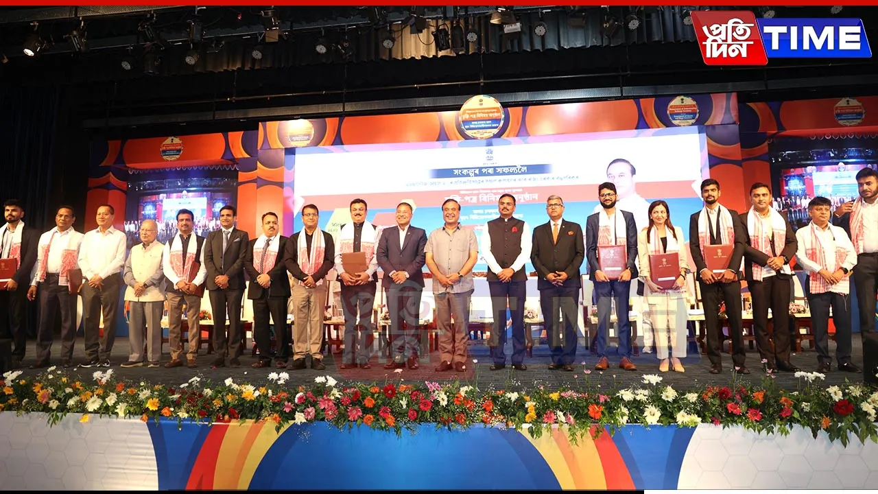 Assam CM Announces Major Industrial Investment Deals Worth ₹5.18 Lakh Crore