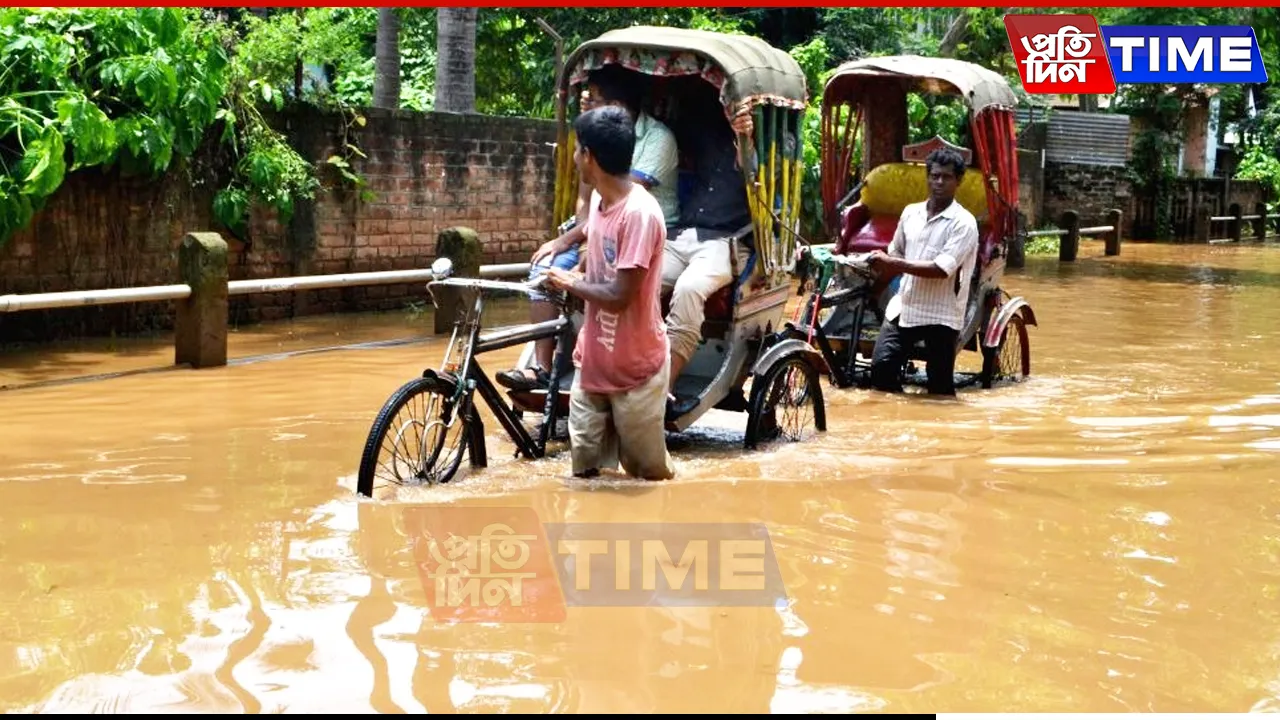 Kamrup Metro DC Visits Anil Nagar, Contractor Faces Action Over Drainage Work Delay