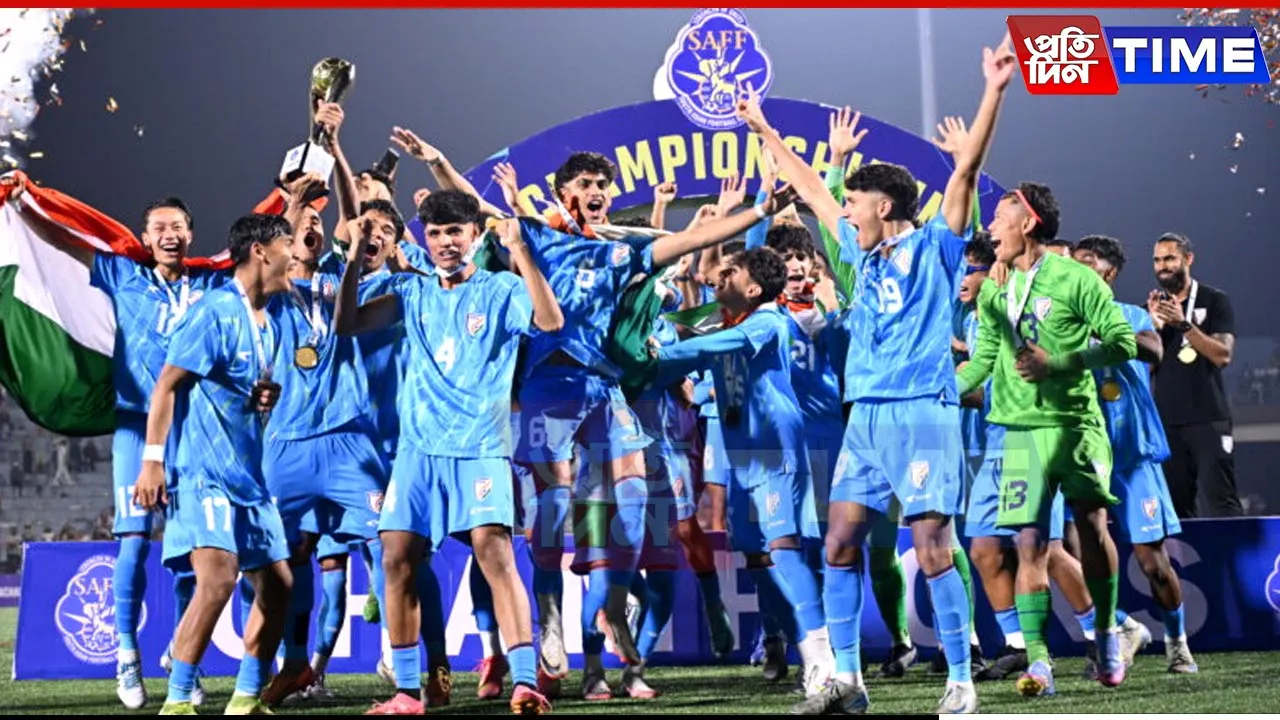India U19 Crowned SAFF Champions After Thrilling 4-3 Penalty Win