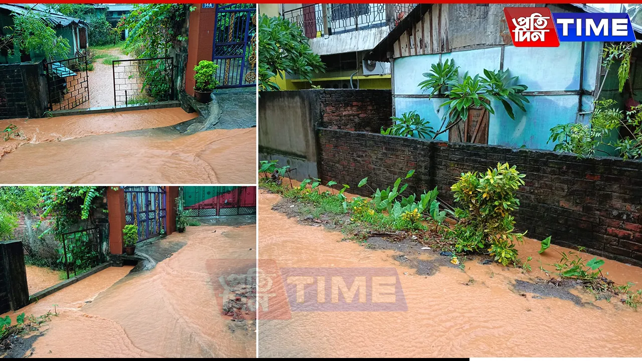 Zoo Drainage Plan Triggers Flood Fears for Bishnu Path Residents