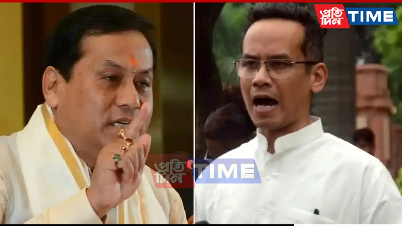 Sonowal Slams Gaurav Gogoi Over Remarks on PM Modi,