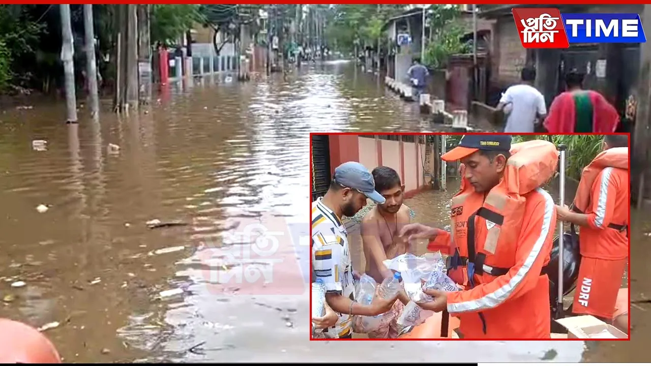 Guwahati Steps Up Flood Relief Measures; Officials Deployed at Camps