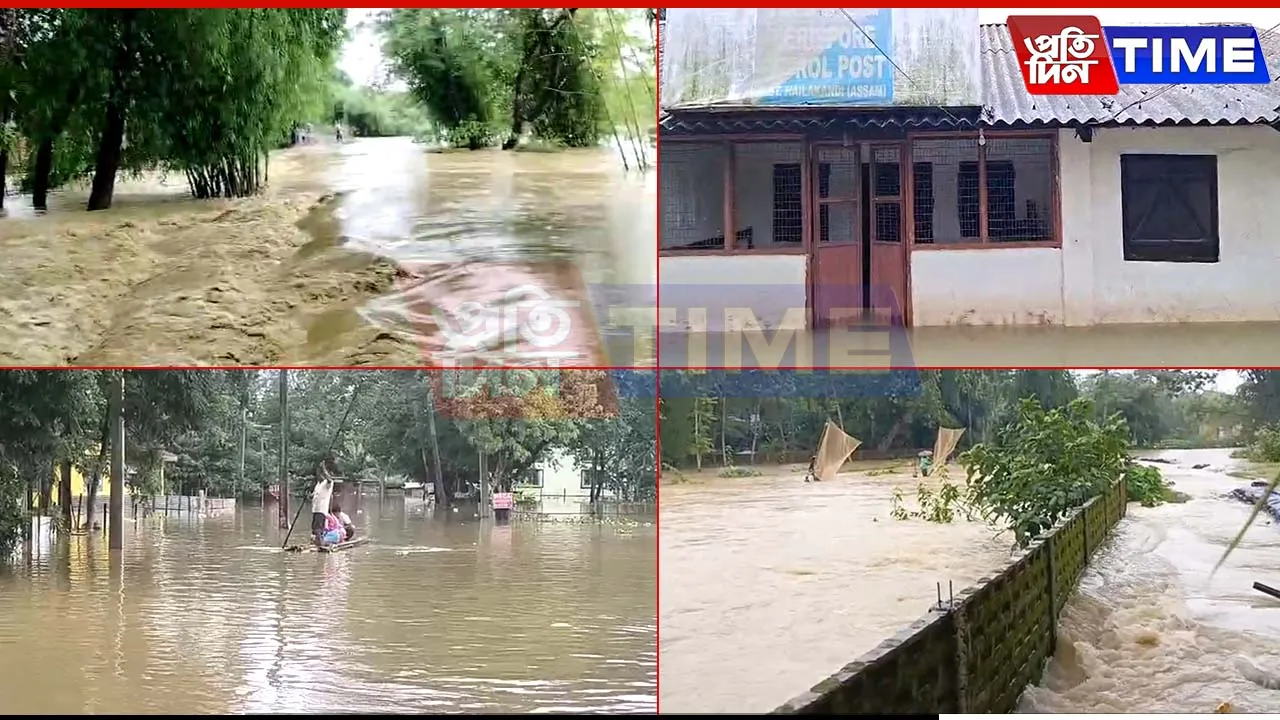 Assam's Barak Valley Reels Under Flood Fury; Minor Dies