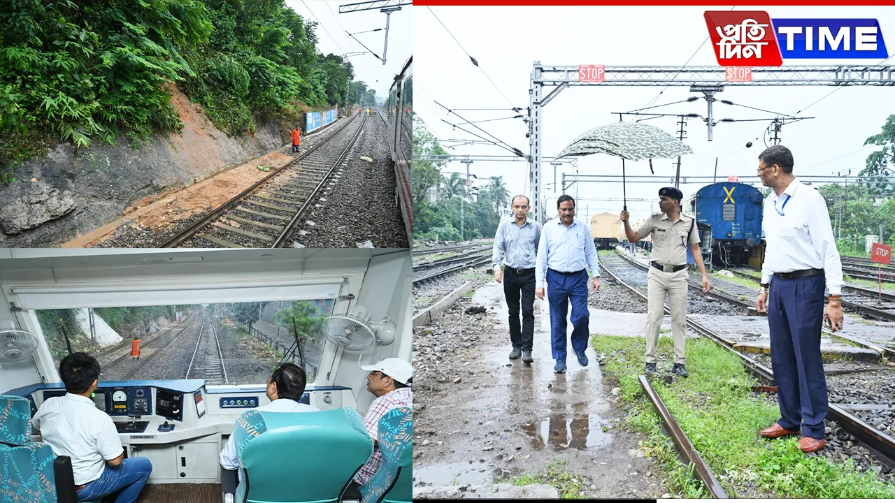 Train Services Hit in Silchar; NFR Deploys High-Tech Monsoon Measures