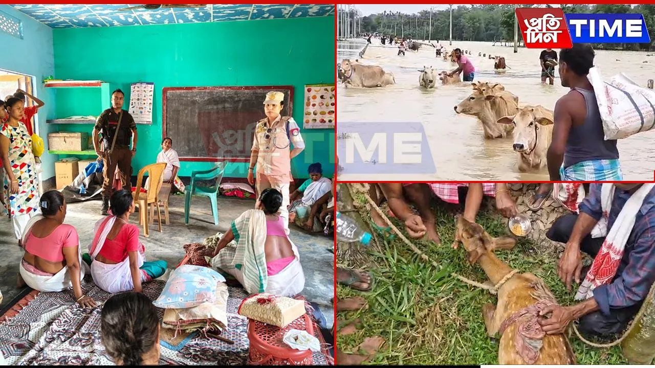 Assam Flood Update: Fresh Flood Fury Hits Kampur After Embankment Breach
