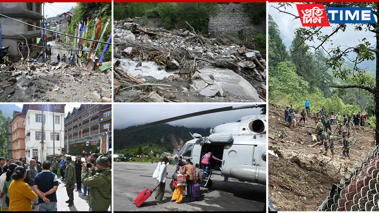 Rescue Efforts Hampered by Weather After Sikkim Landslide