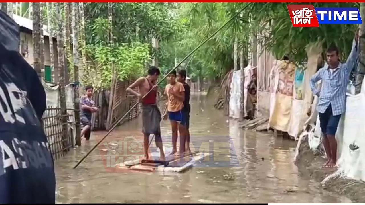 Assam Flood Update: Relief Sparks Communal Row in Sribhumi
