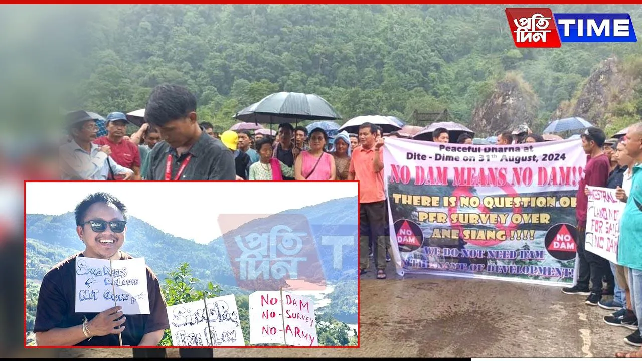 “Protesting Siang Dam Is A Fight For Identity, Land & Environment”: Says Ebo Mili