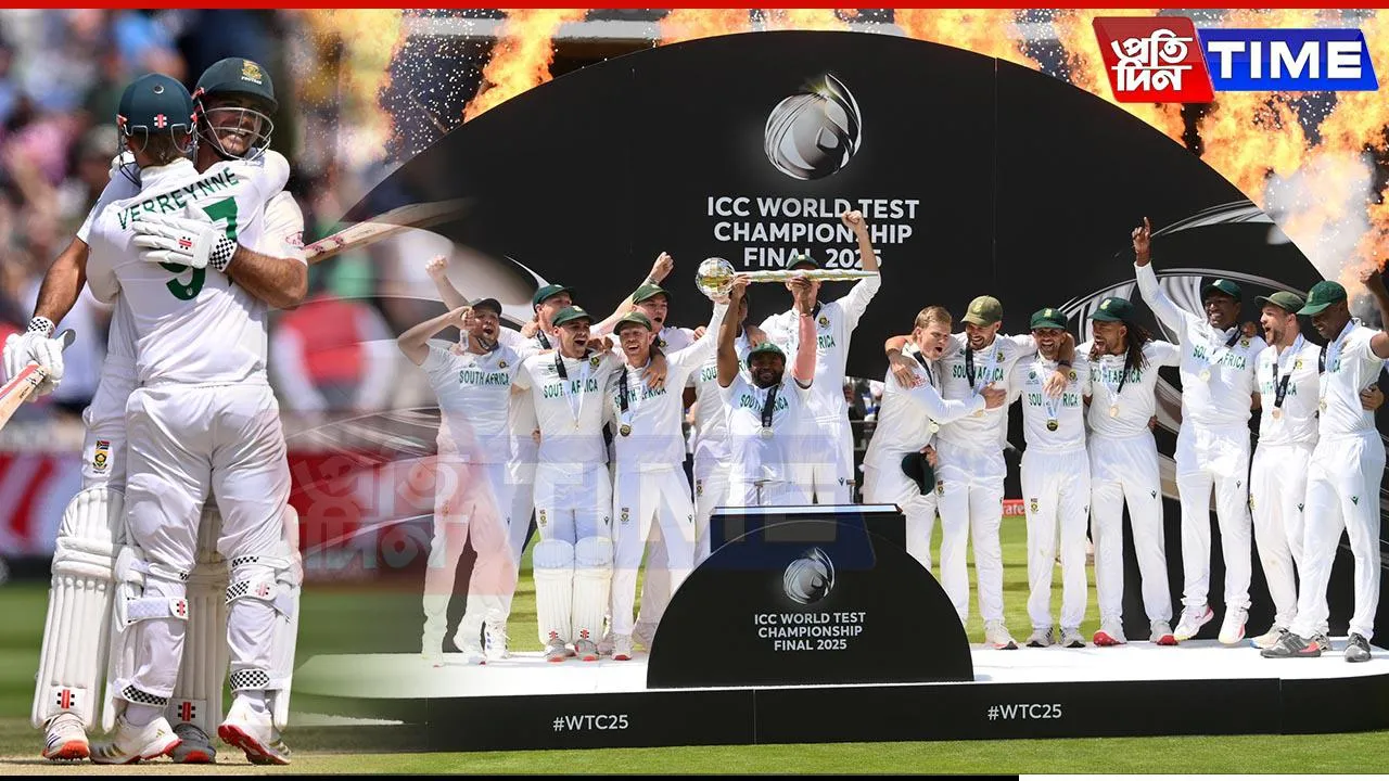 South Africa End 27-Year Wait, Beat Australia to Win WTC25 Final at Lord's