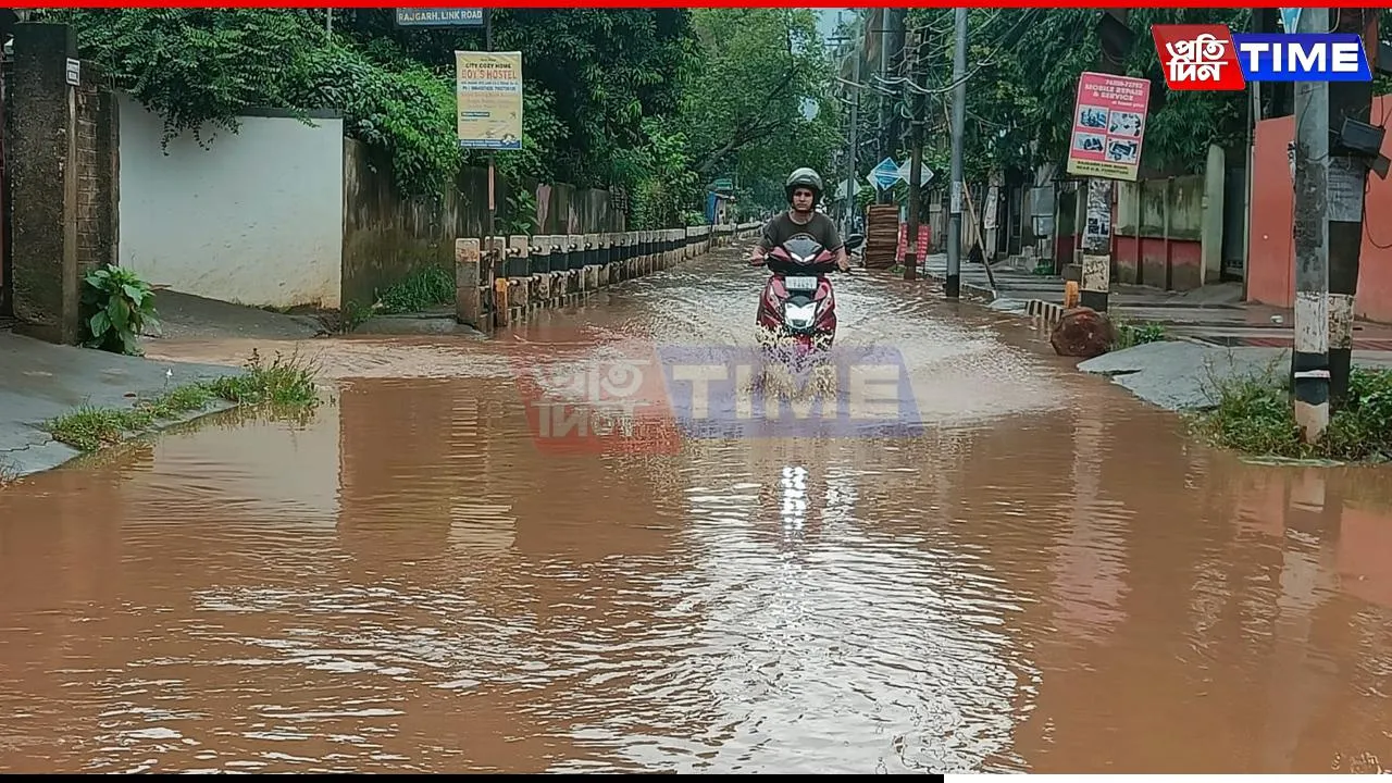 No End to Guwahati’s Waterlogging Woes Despite Repeated Complaints