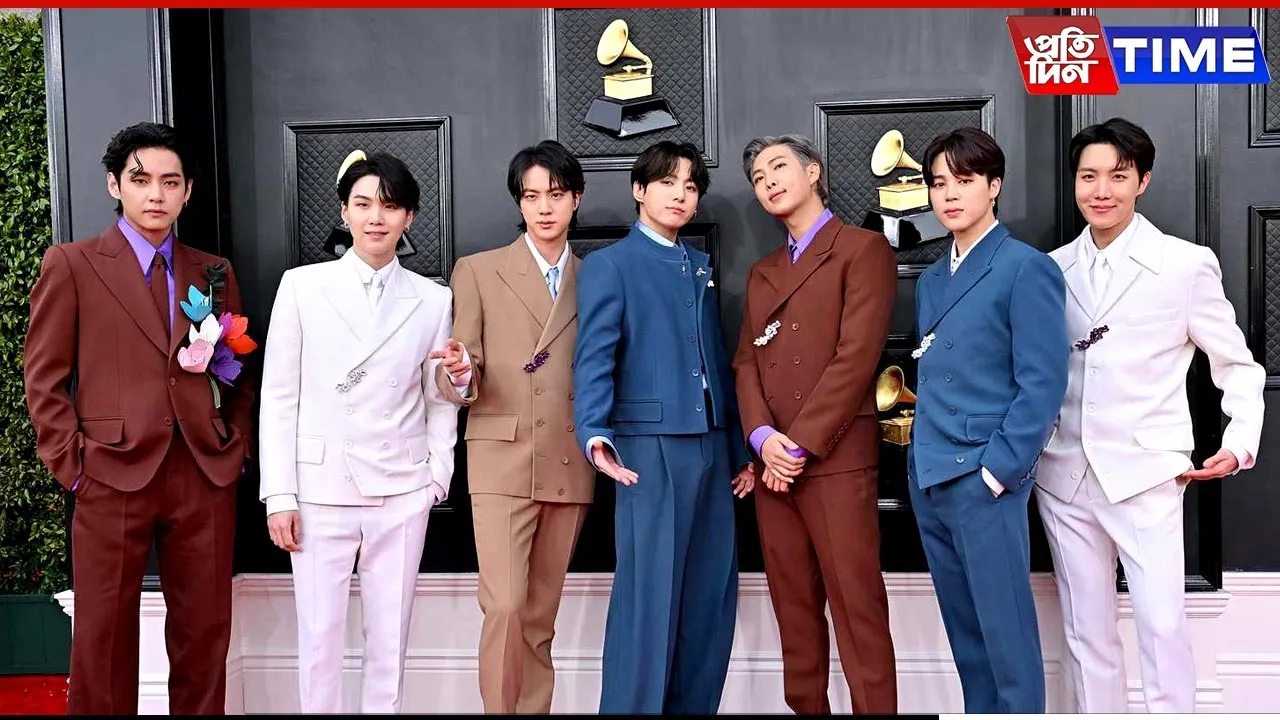 the BTS members