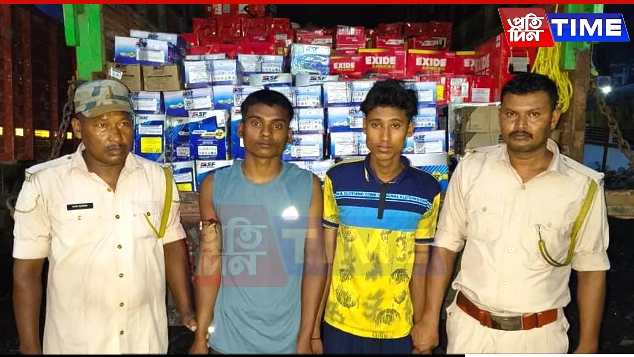 Guwahati: Huge Illegal Liquor Consignment Seized at Jorabat, 2 Arrested