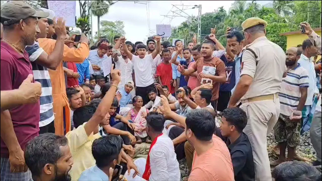 Railway Neglect Fuels Anger in Assam’s Border Town