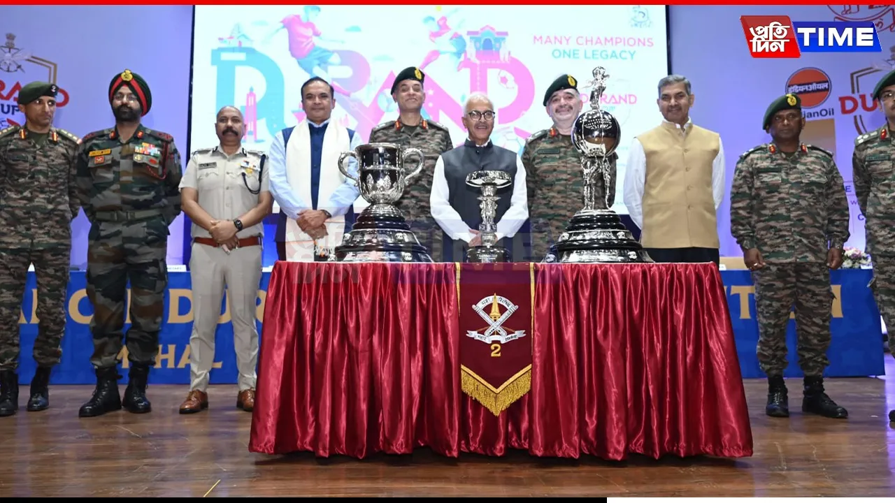 Imphal Welcomes Durand Cup After 2 Years with Trophy Roadshow