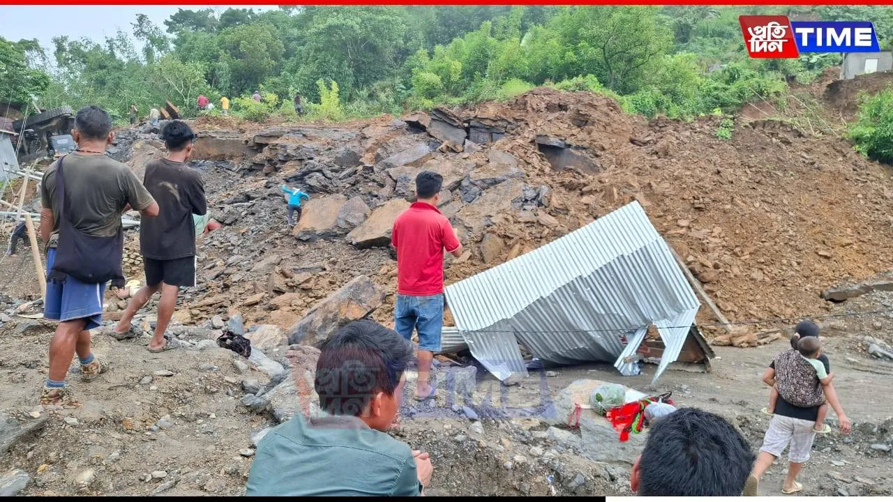 Deadly Landslide Hits Dima Hasao, Two Dead, Several Injured