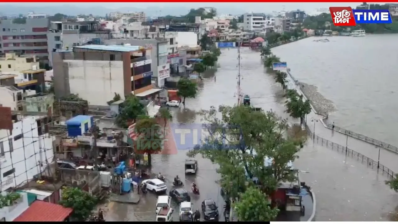 Rajasthan Records 126% Excess Rainfall, Several Districts Inundated