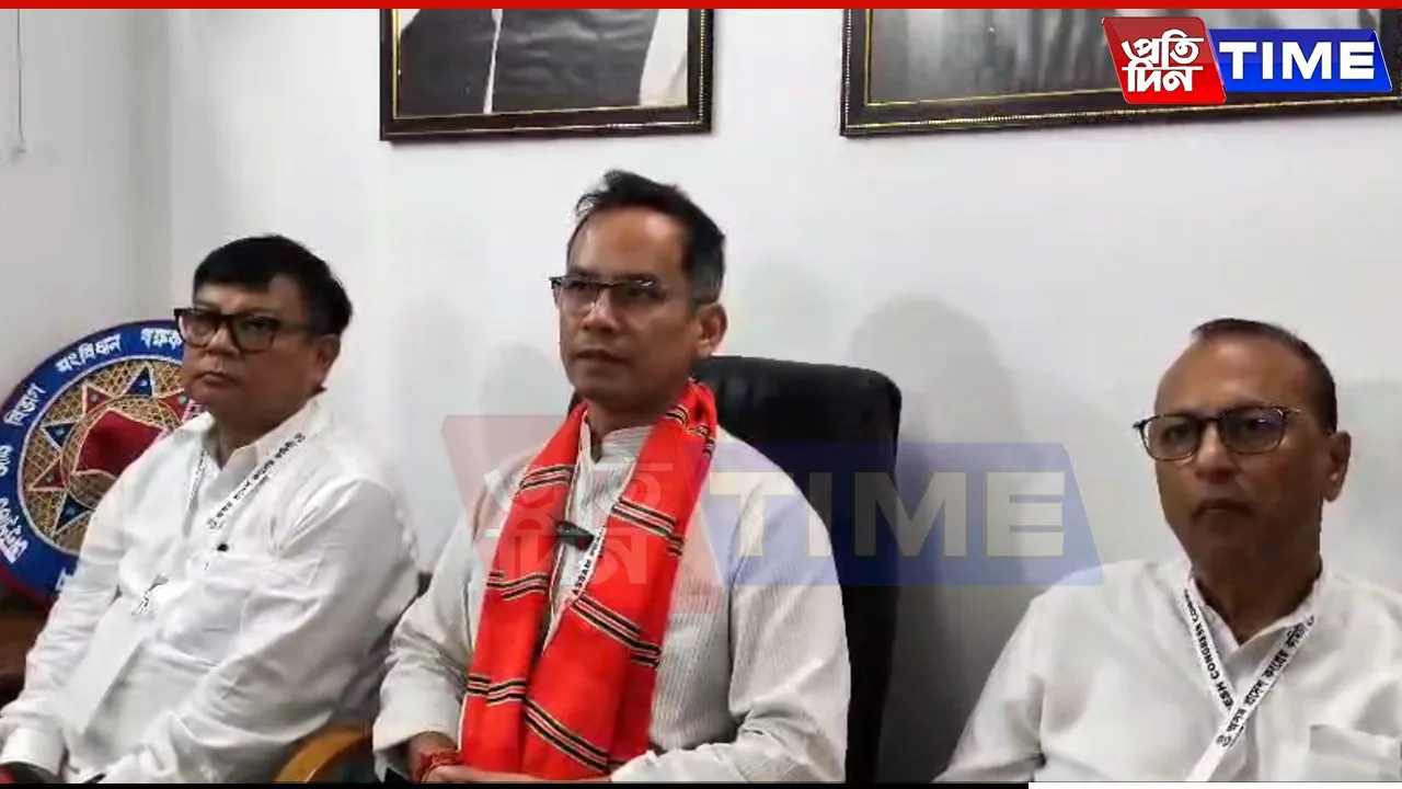 Congress to Carry People’s Voices to Delhi: Gaurav Gogoi