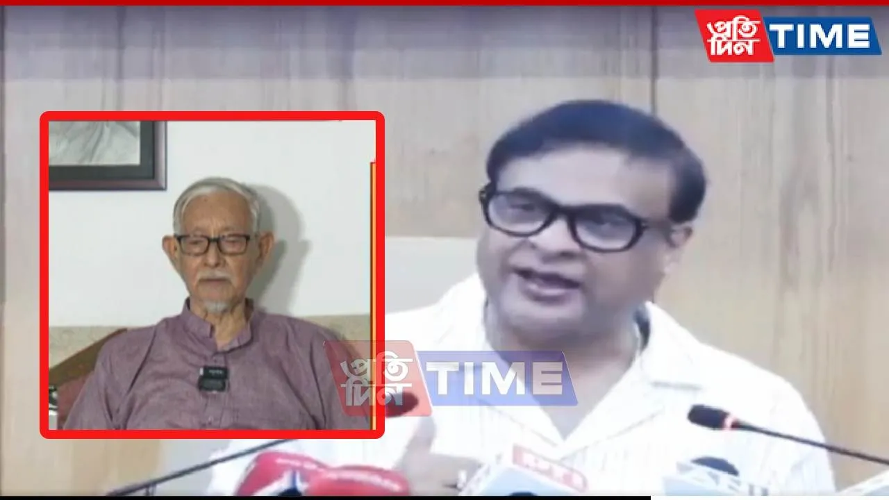 CM Sarma Rebukes Hiren Gohain Over Remarks on Identity Politics, Sparks Heated Exchange