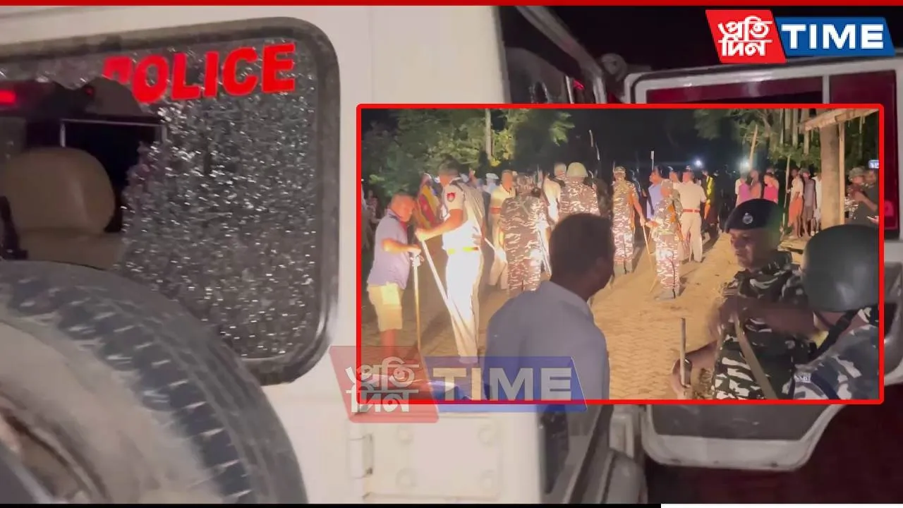 Tense Situation Erupts in Hojai as Police Team Attacked During Investigation