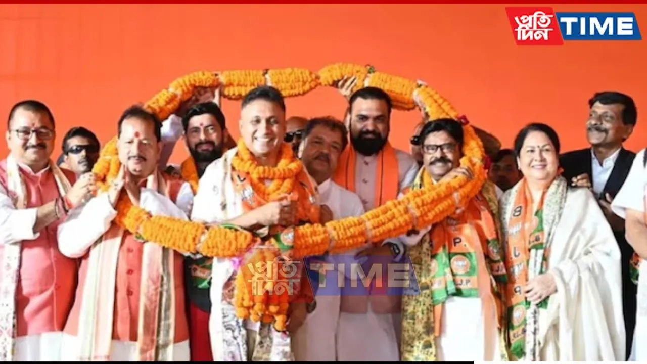 Former IPS Anand Mishra, Ex-Union Minister Nagmani Join BJP Ahead of Bihar Polls