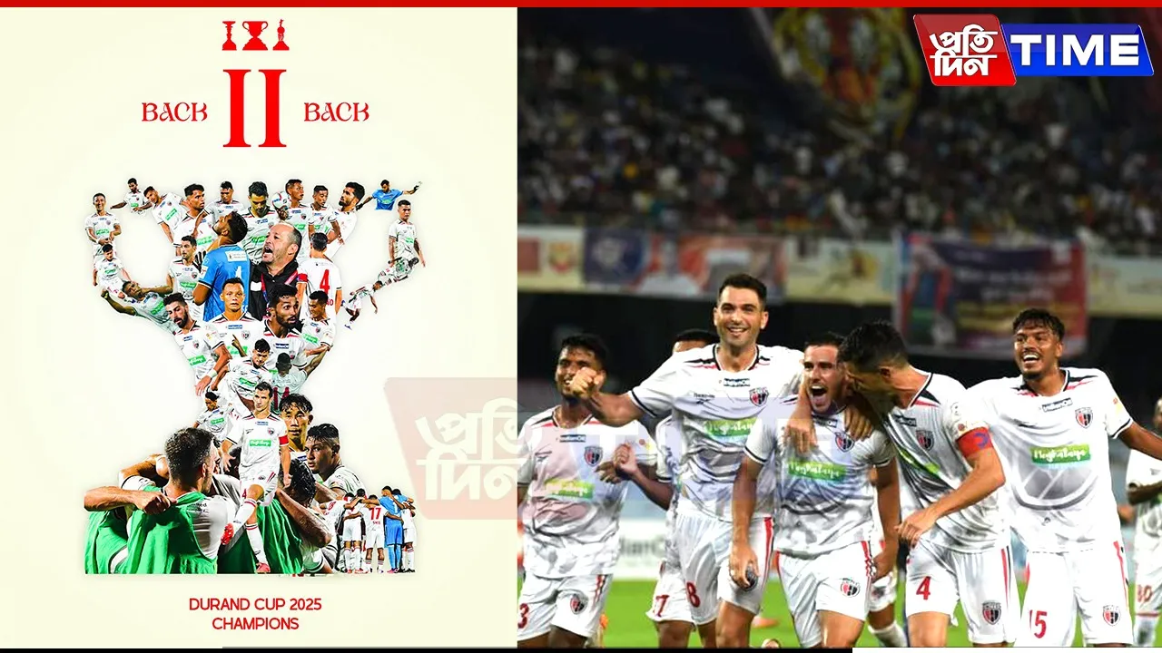 NorthEast United FC Crushes Diamond Harbour 6–1 to Defend Durand Cup Title
