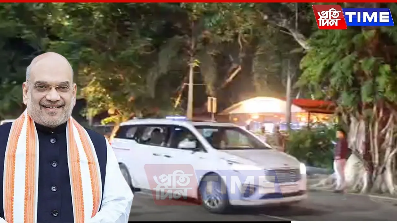 BREAKING: Union Home Minister Amit Shah Arrives in Guwahati