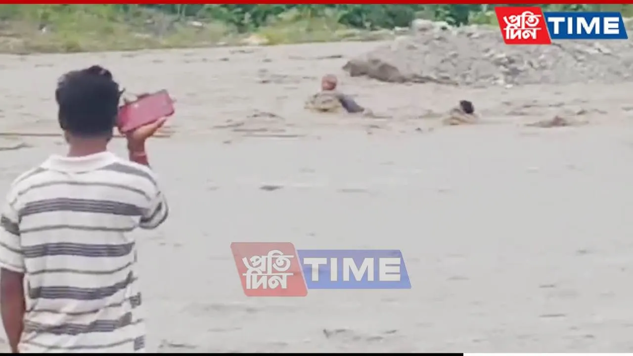 Assam: Dramatic River Rescue in Kalanadi River Leaves Locals in Awe