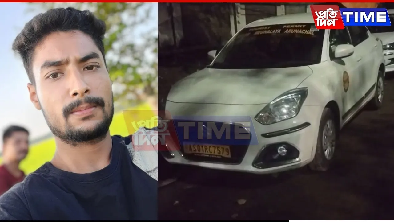 Youth Found Dead Inside Car at Guwahati Railway Station Parking Lot