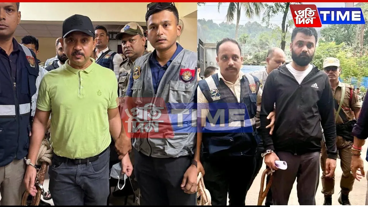 WEB PT NEWShyamkanu and Siddhartha Sent to 14-Day Police Custody in Zubeen Garg Death Case