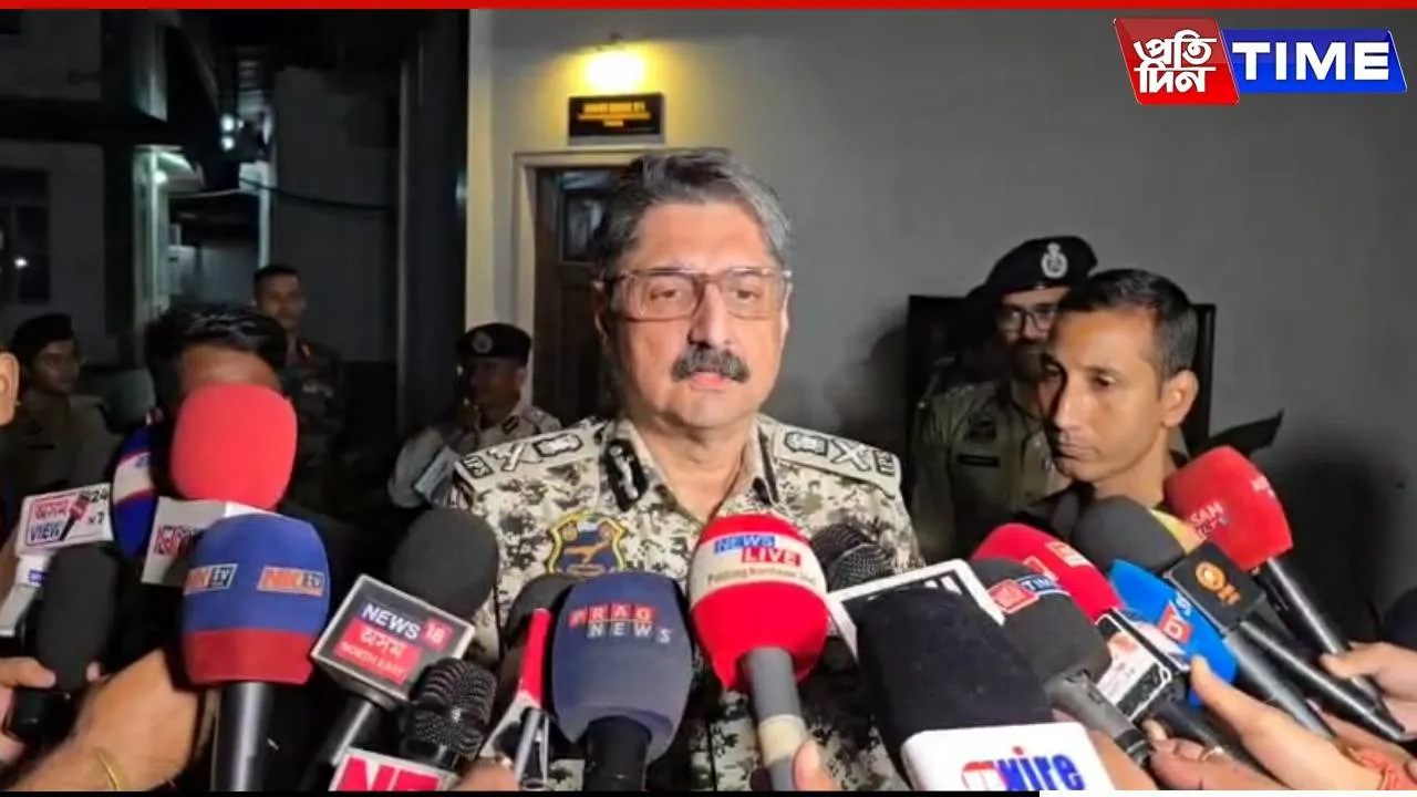 Assam Police DGP Holds High-Level Meeting on Insurgency, Border Safety in Tinsukia