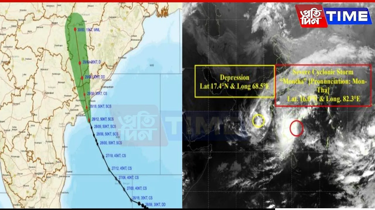 Landfall Process of Cyclone Montha Has Started: IMD Warns Next 4 Hours ‘Critical’