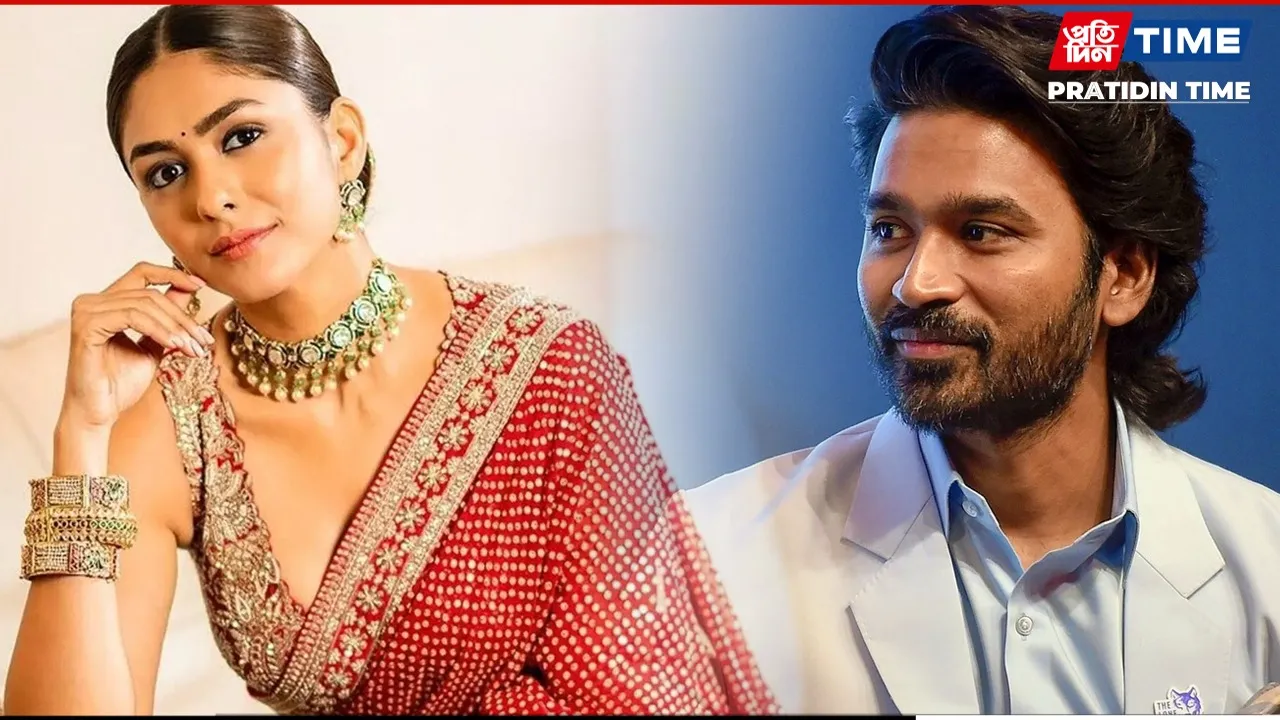 mrunal thakur and dhanush