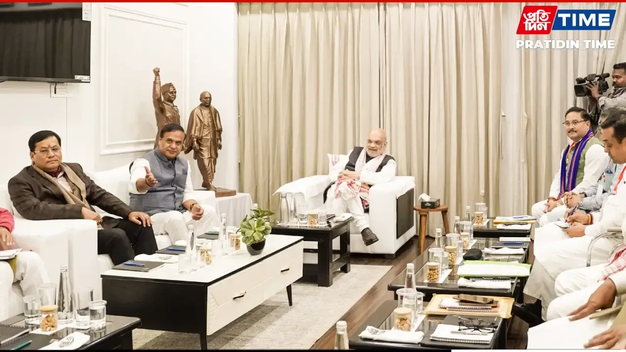 With Amit Shah in Guwahati, Assam BJP Locks NDA Path for Assembly Polls