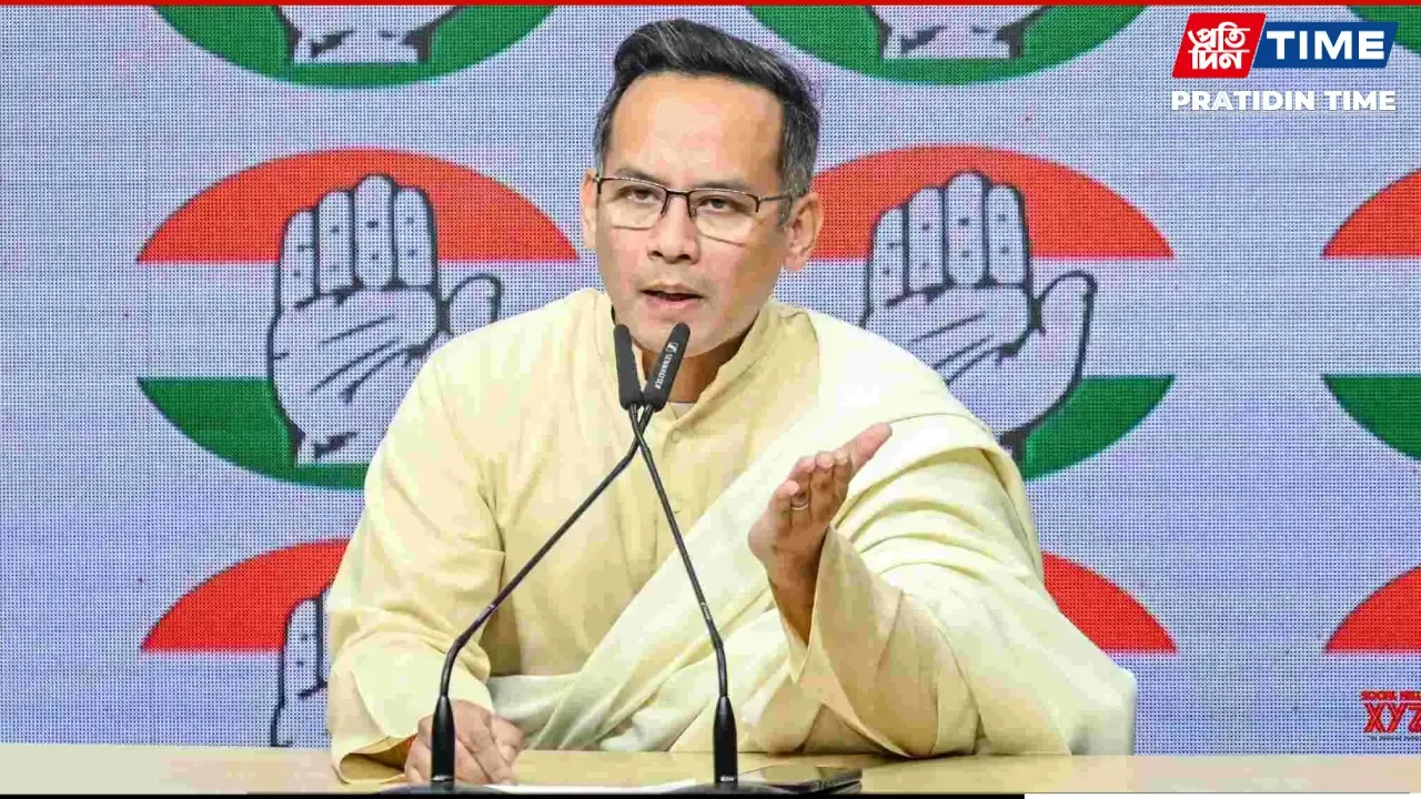 Assam Congress President Gaurav Gogoi will address a press conference tomorrow