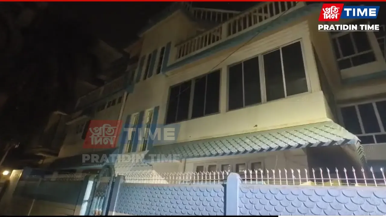 The Guwahati residence of a retired forest official was raided in a disproportionate assets case