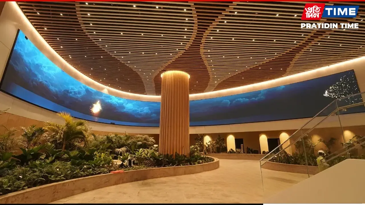 The new terminal of Guwahati's Lokapriya Gopinath Bordoloi International Airport began operations today